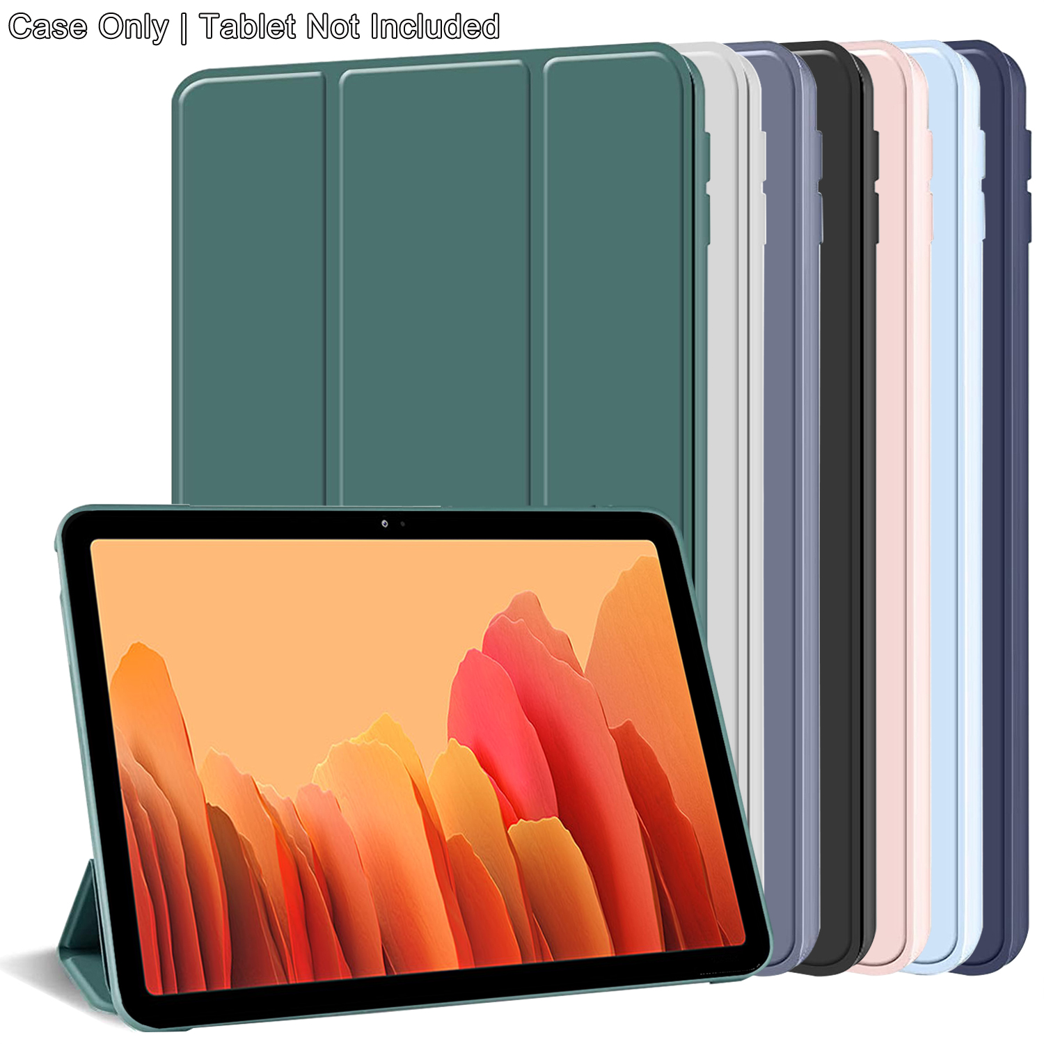 Tablet Accessories Samsung - Tri-fold Flip Case For Samsung Galaxy