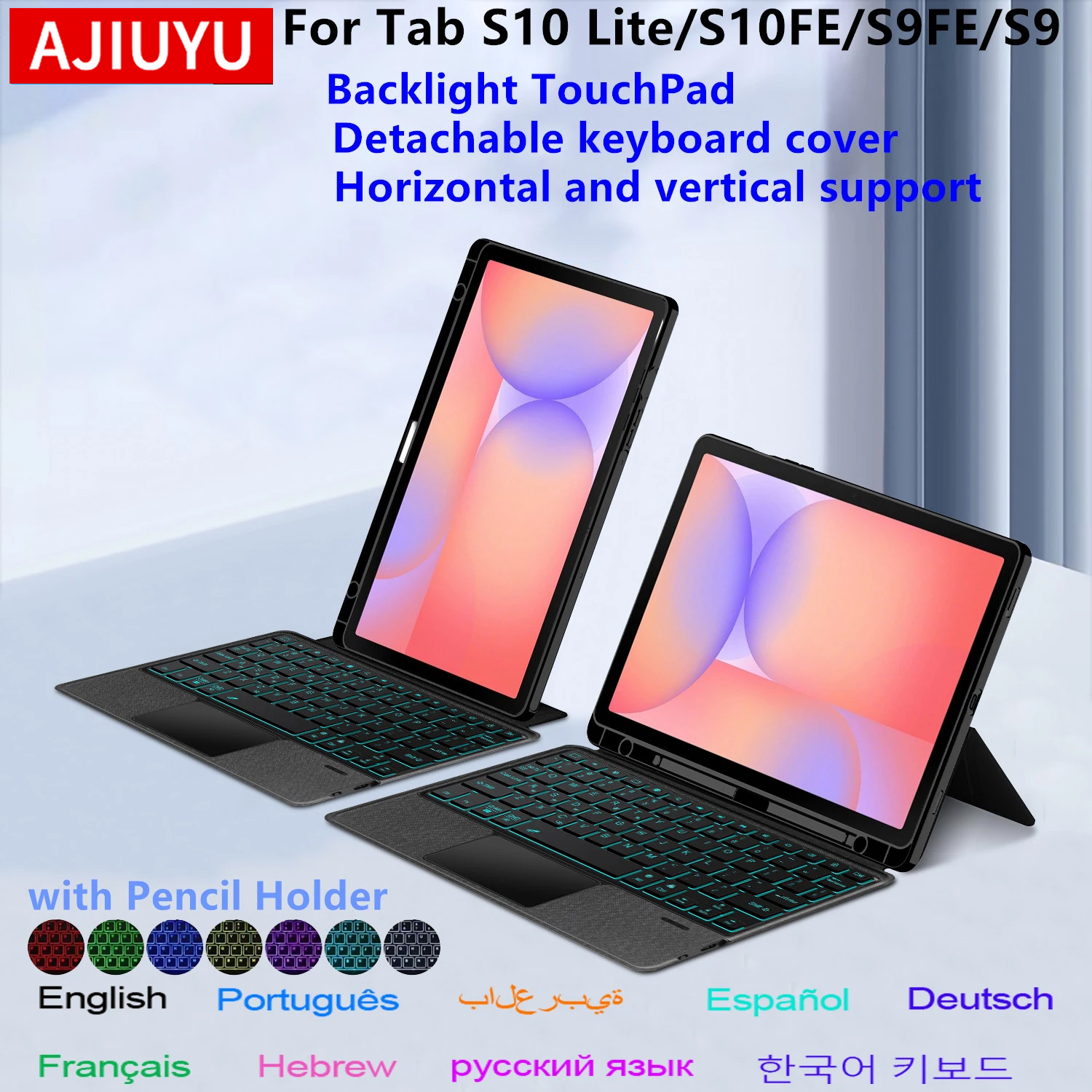 Tablet Accessories Samsung - Detachable Magic Keyboard Case For Samsung