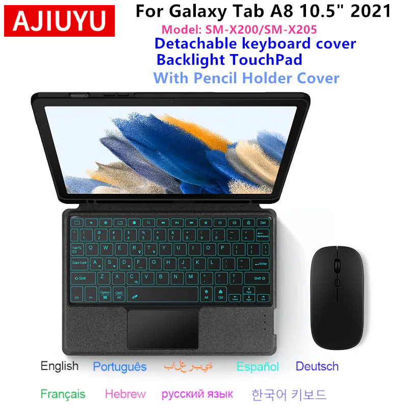 Tablet Accessories Samsung - Magic Keyboard For Samsung Galaxy Tab