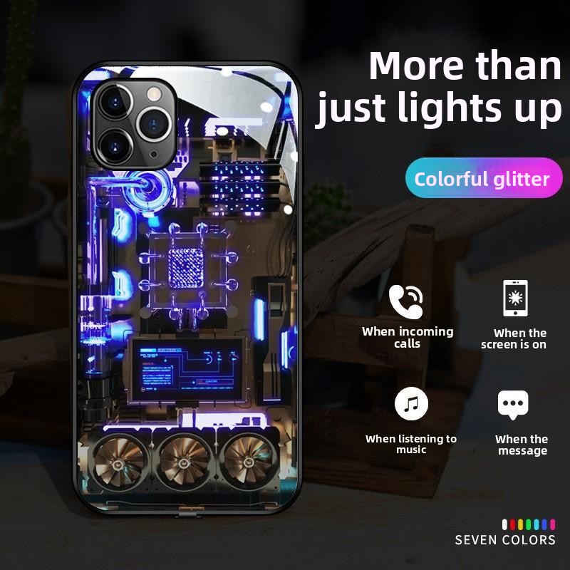 Fashion Smart LED Light Glow L - Magnetic Case Smart ulasan dan harga