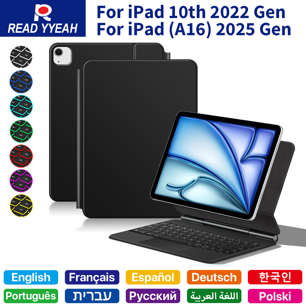 2026 Magic Keyboard with Bluet - Magnetic Case Smart ulasan dan harga