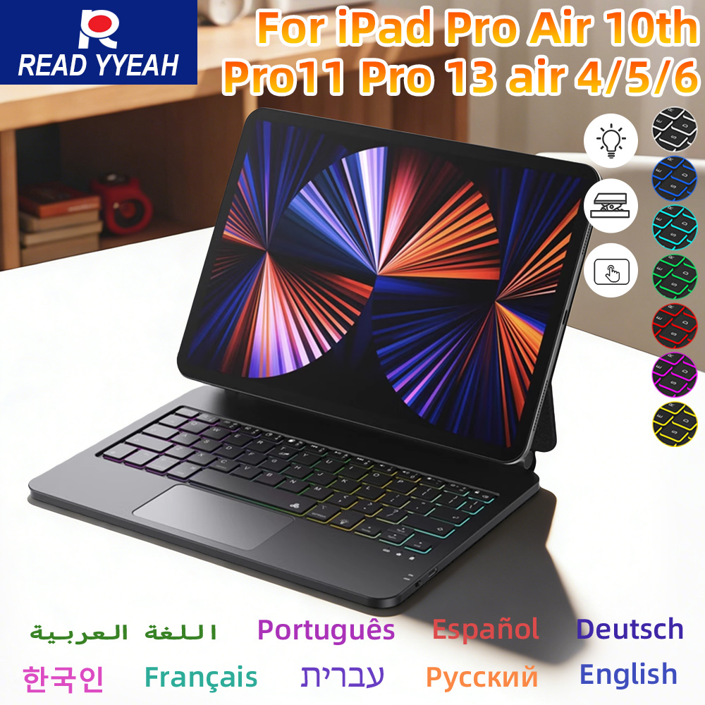 READYYEAH Magic Keyboard For i - Magnetic Case Smart ulasan dan harga