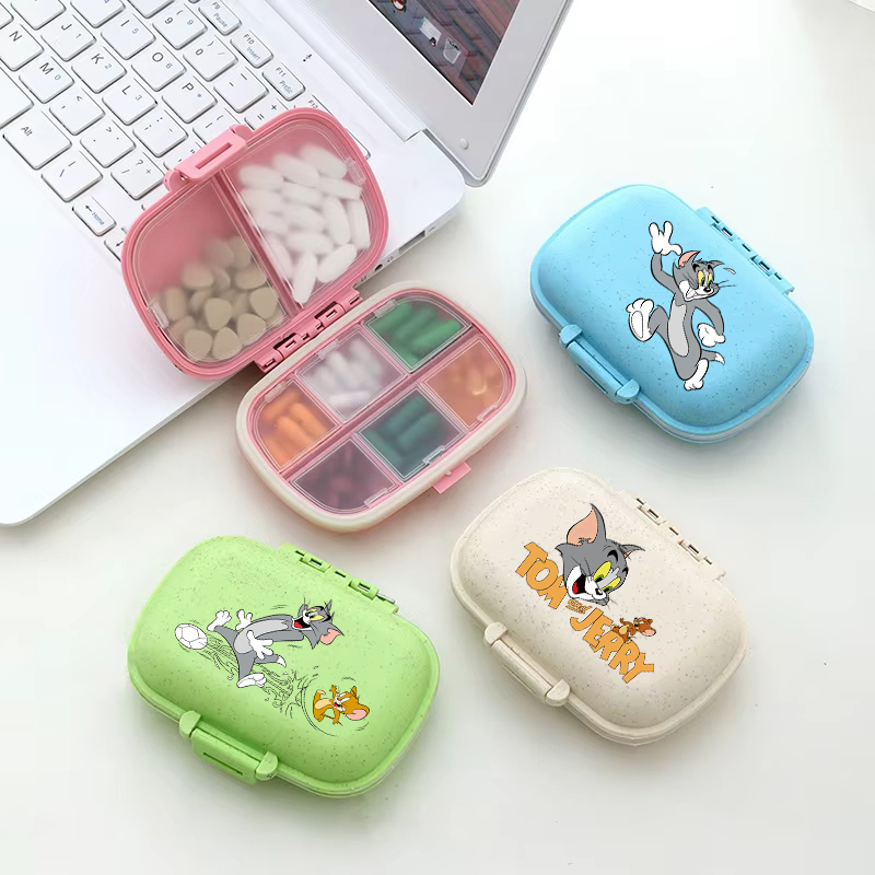 Tom and Jerry Portable Pills O - Tablet And Accessories Bag ulasan dan harga