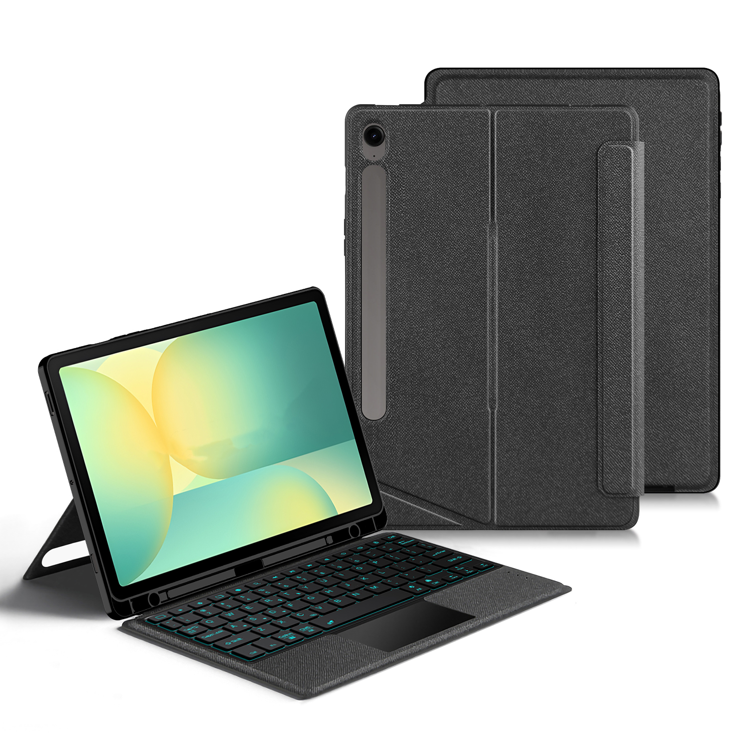 Magic Keyboard Case For Samsun - Samsung Tablet Keyboard Accessories ulasan dan harga