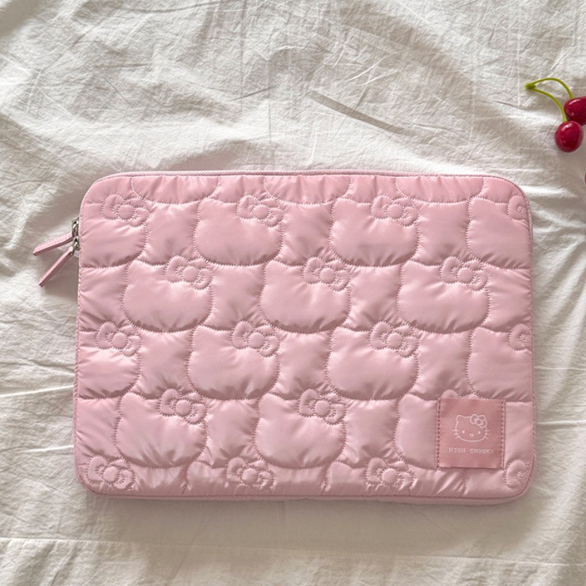 Anime Kawaii Hello Kitty Pink  - Tablet And Accessories Bag ulasan dan harga