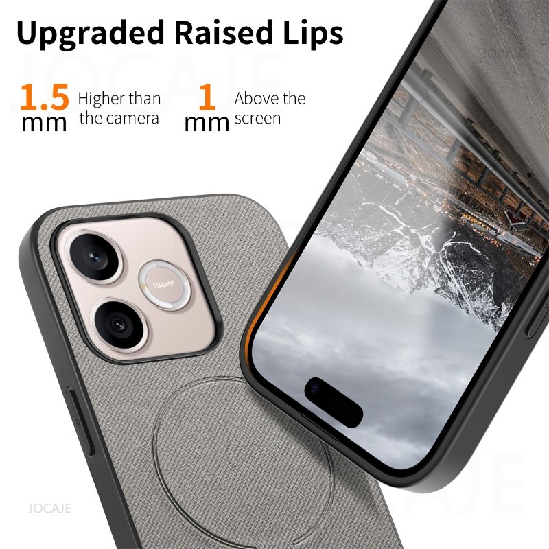 Fabric Texture Leather Magneti - Magnetic Case Smart ulasan dan harga