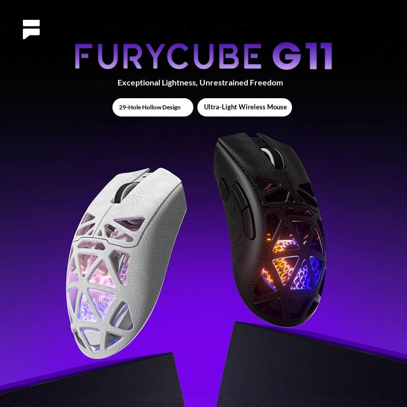 Furycube G11 Mouse Wireless Bl - Tablet Pc Accessories ulasan dan harga