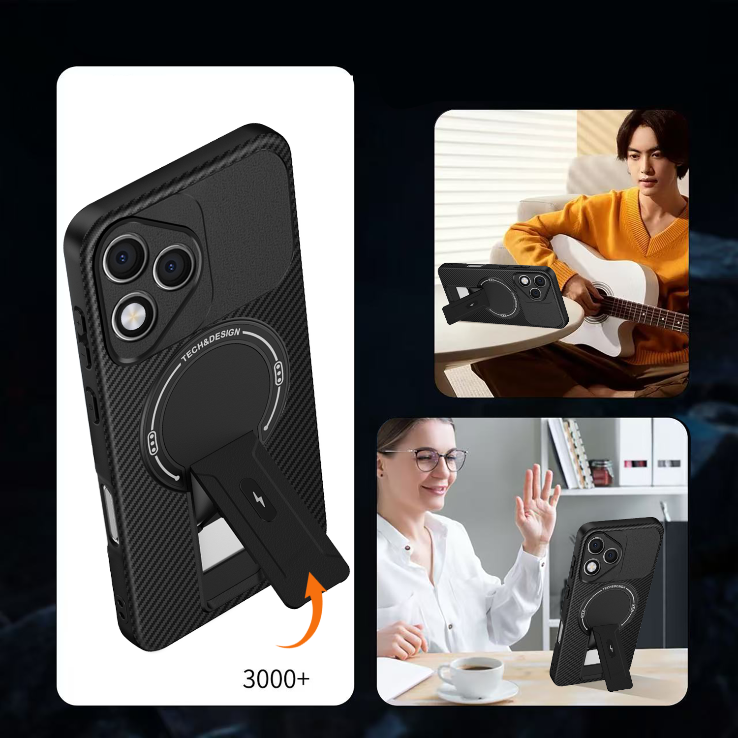 Magnetic Case for Honor 600 Li - Magnetic Case Smart ulasan dan harga