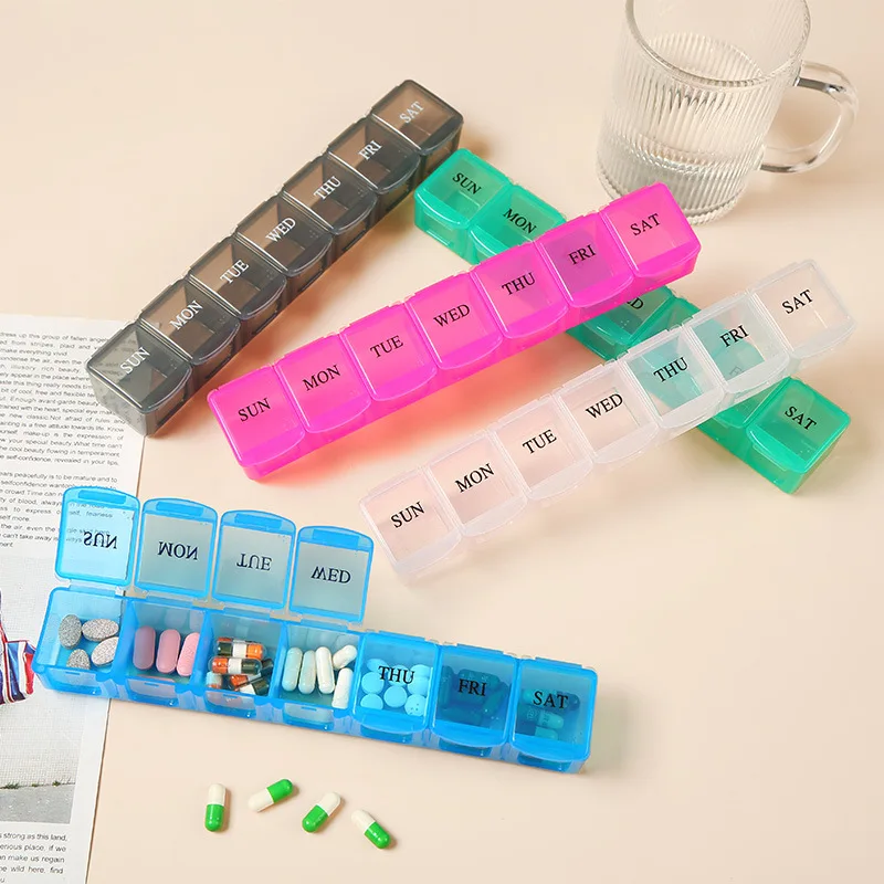 1pc New Weekly Portable Travel - Tablet Accessories Case ulasan dan harga