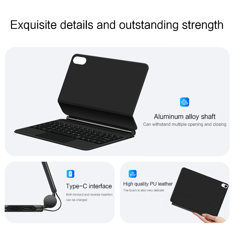2025 Magic Keyboard for IPad 1 - Magnetic Case Smart ulasan dan harga