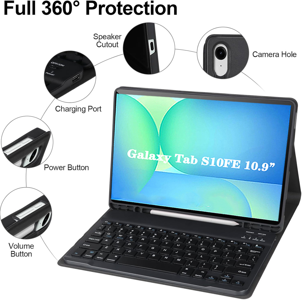 Case for Samsung Galaxy Tab S1 - Tablet S9 Fe Accessories ulasan dan harga
