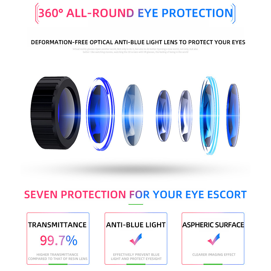 VR Glasses 3D Virtual Reality  - Graphic Tablet Accessories ulasan dan harga