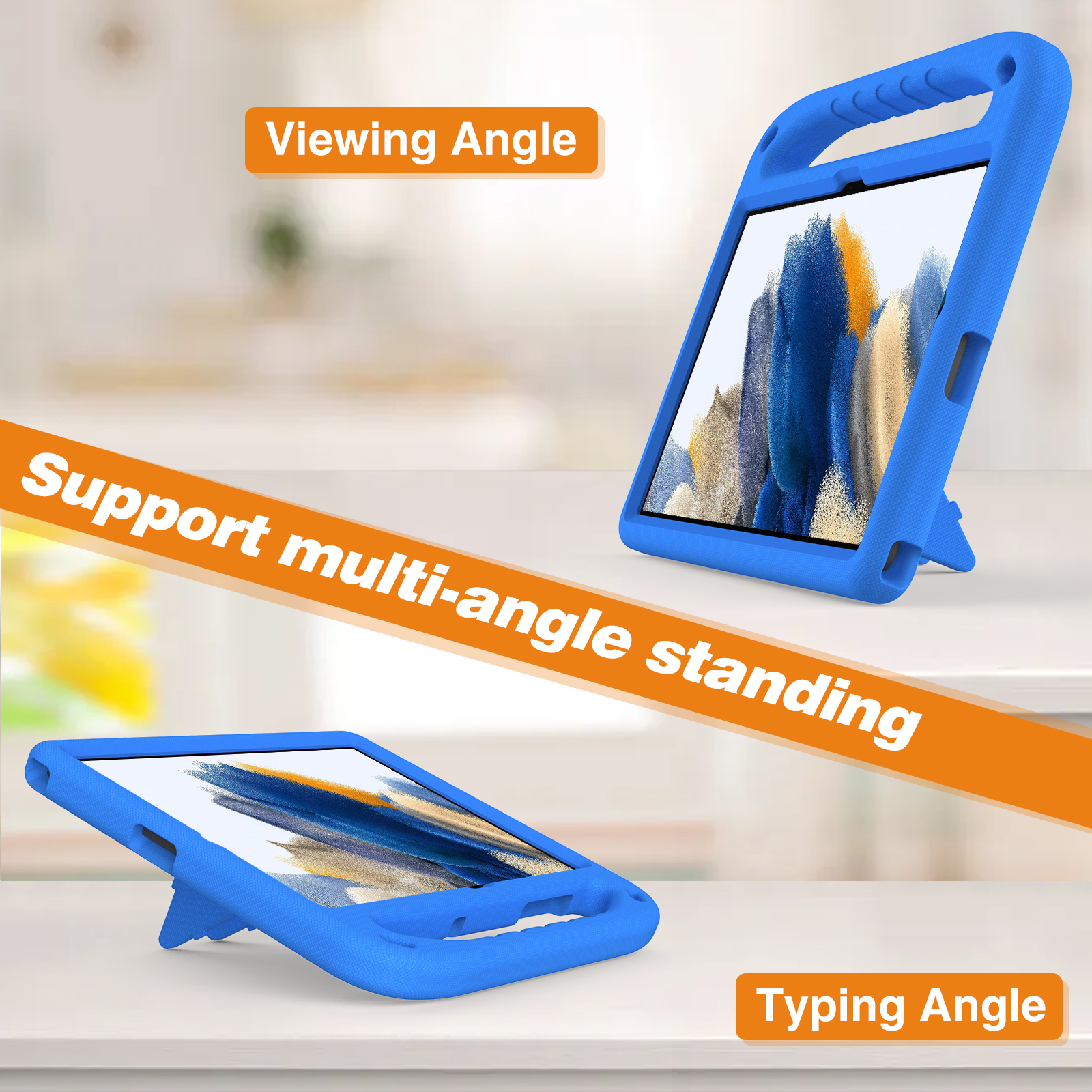 Kids EVA Stand Case For Samsun - Tablet S9 Fe Accessories ulasan dan harga