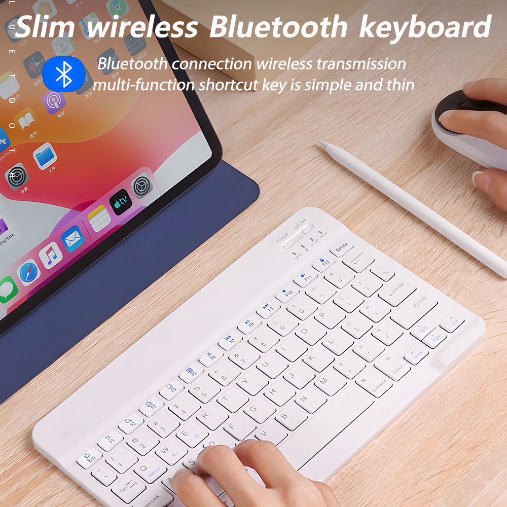 CASEPOKE Bluetooth Wireless Ke - Samsung Tablet Keyboard Accessories ulasan dan harga