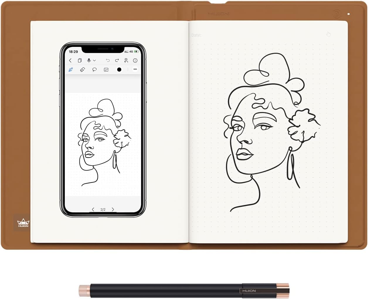 huion note 2 em 1 digital hand - Graphic Tablet Accessories ulasan dan harga