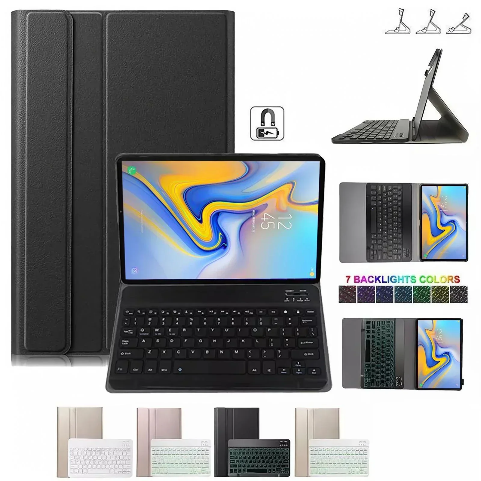 For Samsung Galaxy Tab A T590  - Samsung Tablet Keyboard Accessories ulasan dan harga
