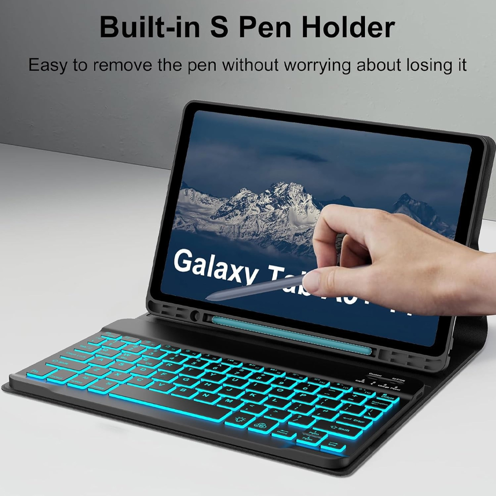 Case for Samsung Galaxy Tab A7 - Samsung Tablet Keyboard Accessories ulasan dan harga
