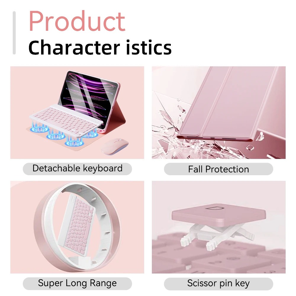 Case for Samsung Galaxy Tab A7 - Samsung Tablet Keyboard Accessories ulasan dan harga