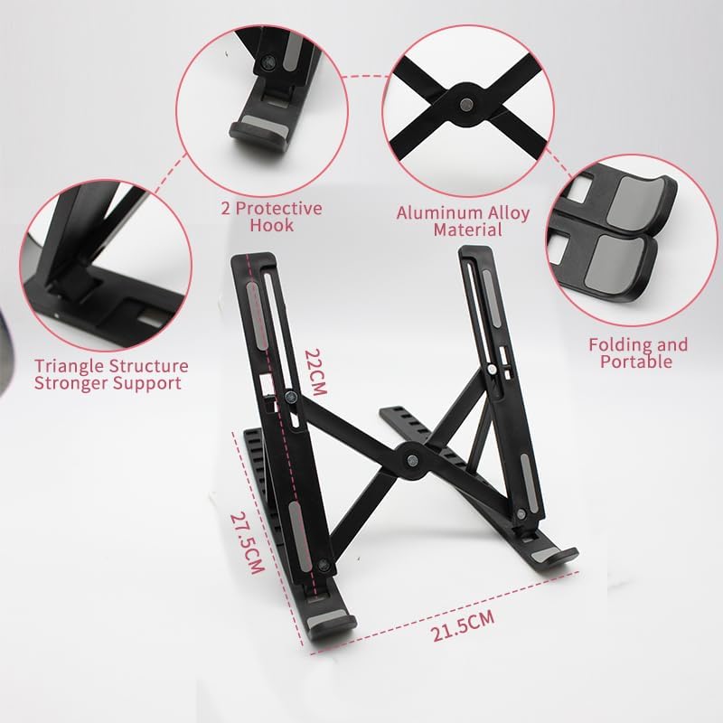 Portable Laptop Stand ABSPlast - Tablet Pc Accessories ulasan dan harga