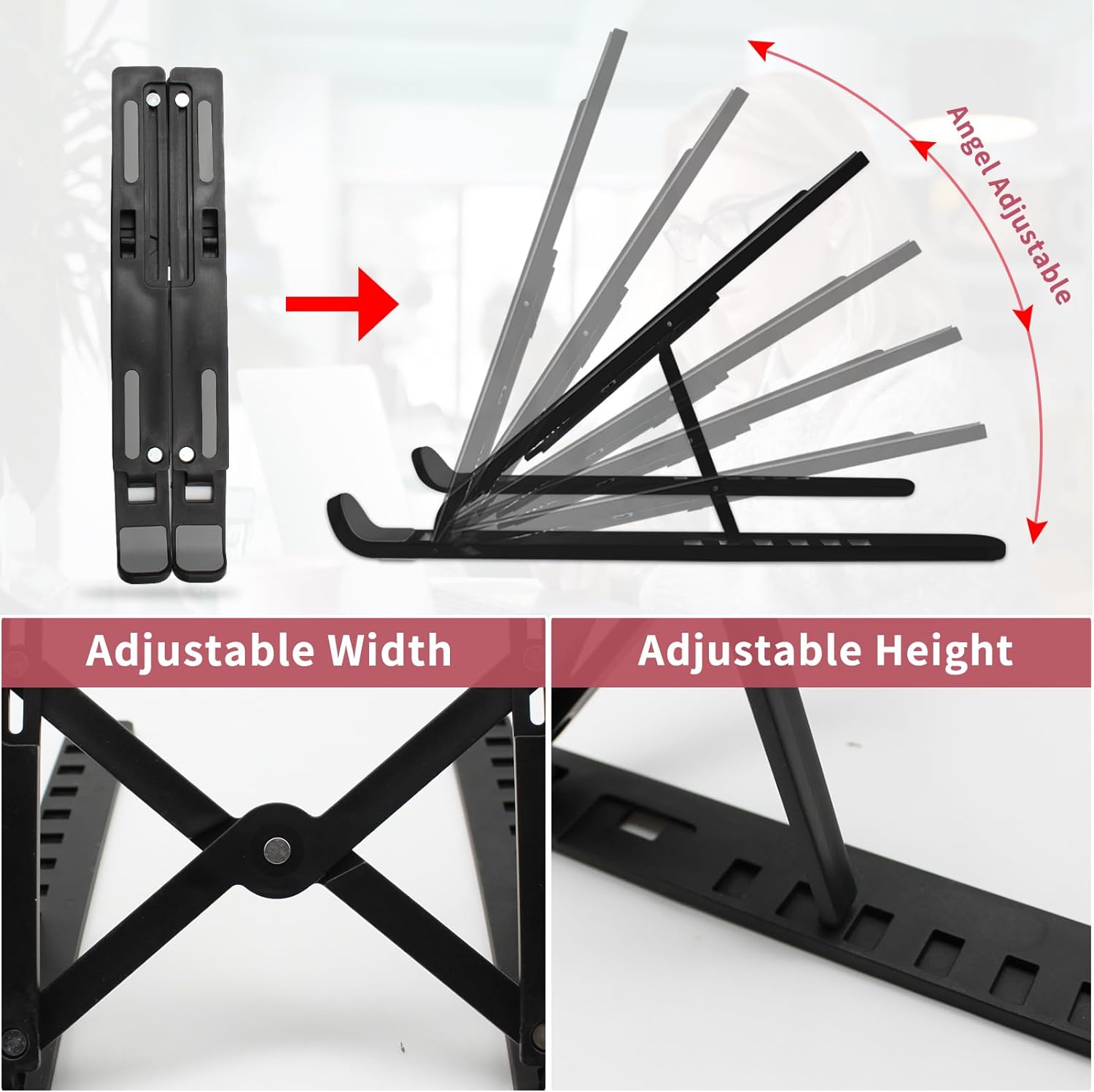 Portable Laptop Stand ABSPlast - Tablet Pc Accessories ulasan dan harga