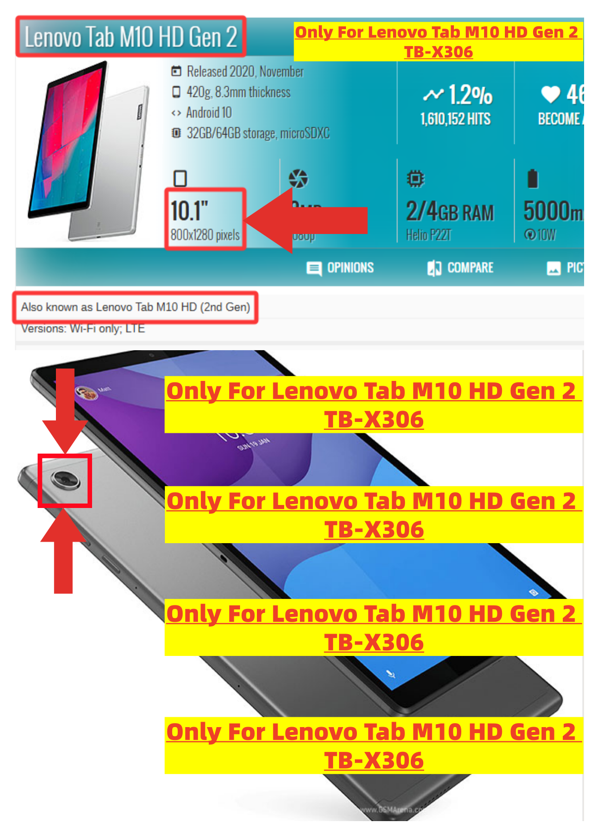 For Lenovo Tab M10 HD 2nd Gen  - Lenovo Tablet M10 Accessories ulasan dan harga