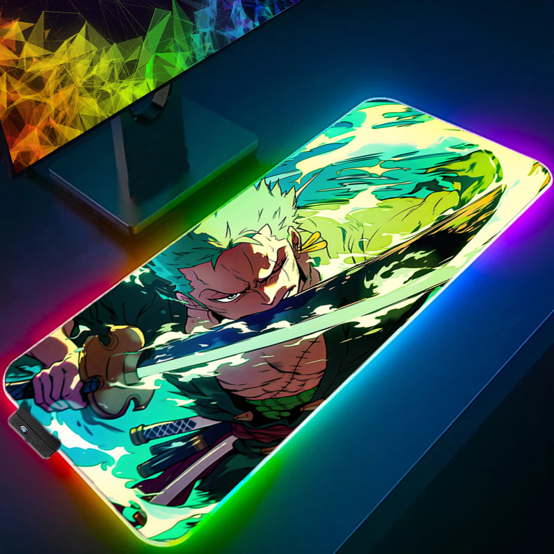 ONE PIECE Zoro Mouse Pad RGB G - Tablet Pc Accessories ulasan dan harga