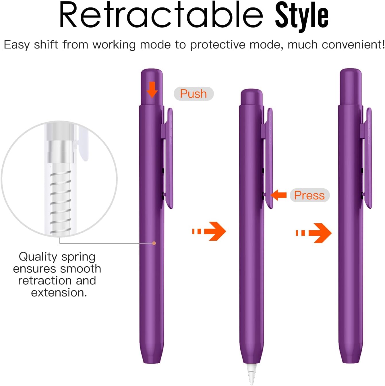 MoKo Holder Case for Apple Pen - Tablet Pencil Accessories ulasan dan harga
