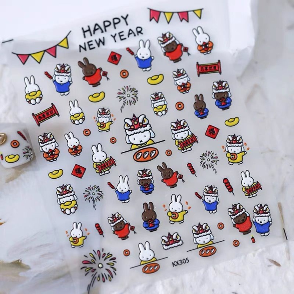Cute Miffy Rabbit Kawaii Carto - Fire Tablet Accessories ulasan dan harga