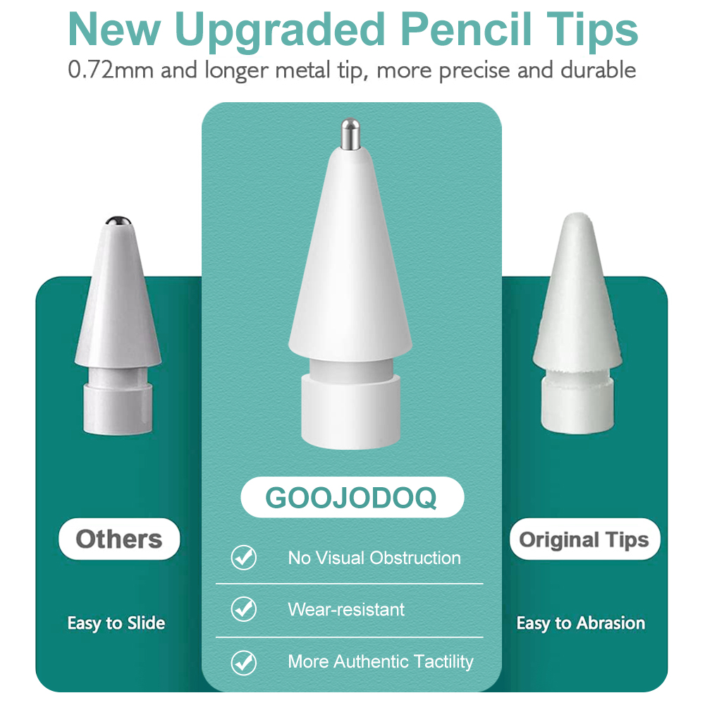 애플펜슬 펜촉 for Apple Pencil Nib T - Tablet Pencil Accessories ulasan dan harga