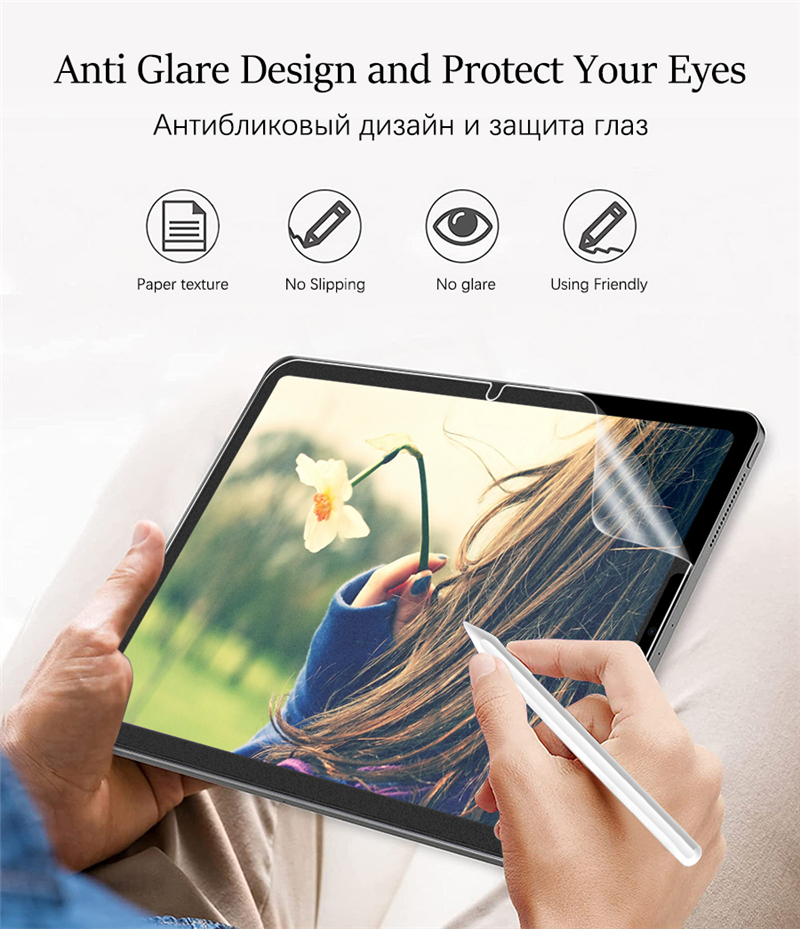 Paper Film Like Screen Protect - Tablet S9 Fe Accessories ulasan dan harga