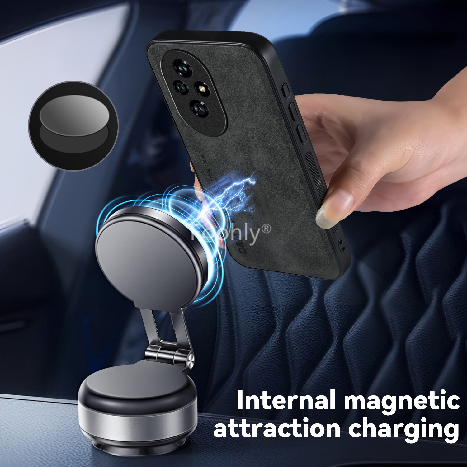 Nubuck Leather Shockproof Magn - Magnetic Case Smart ulasan dan harga