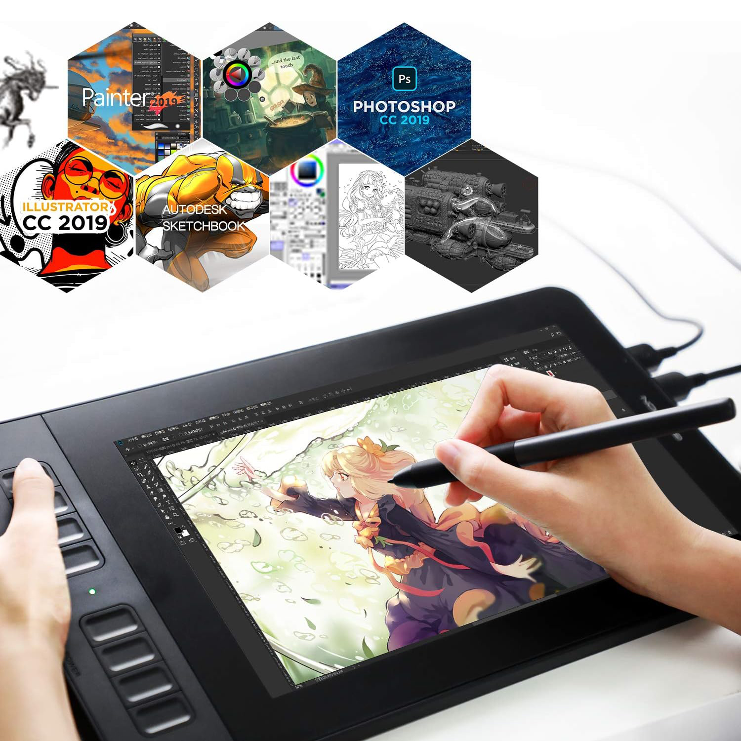 11.6 Inch Screen Gaomon PD1161 - Graphic Tablet Accessories ulasan dan harga