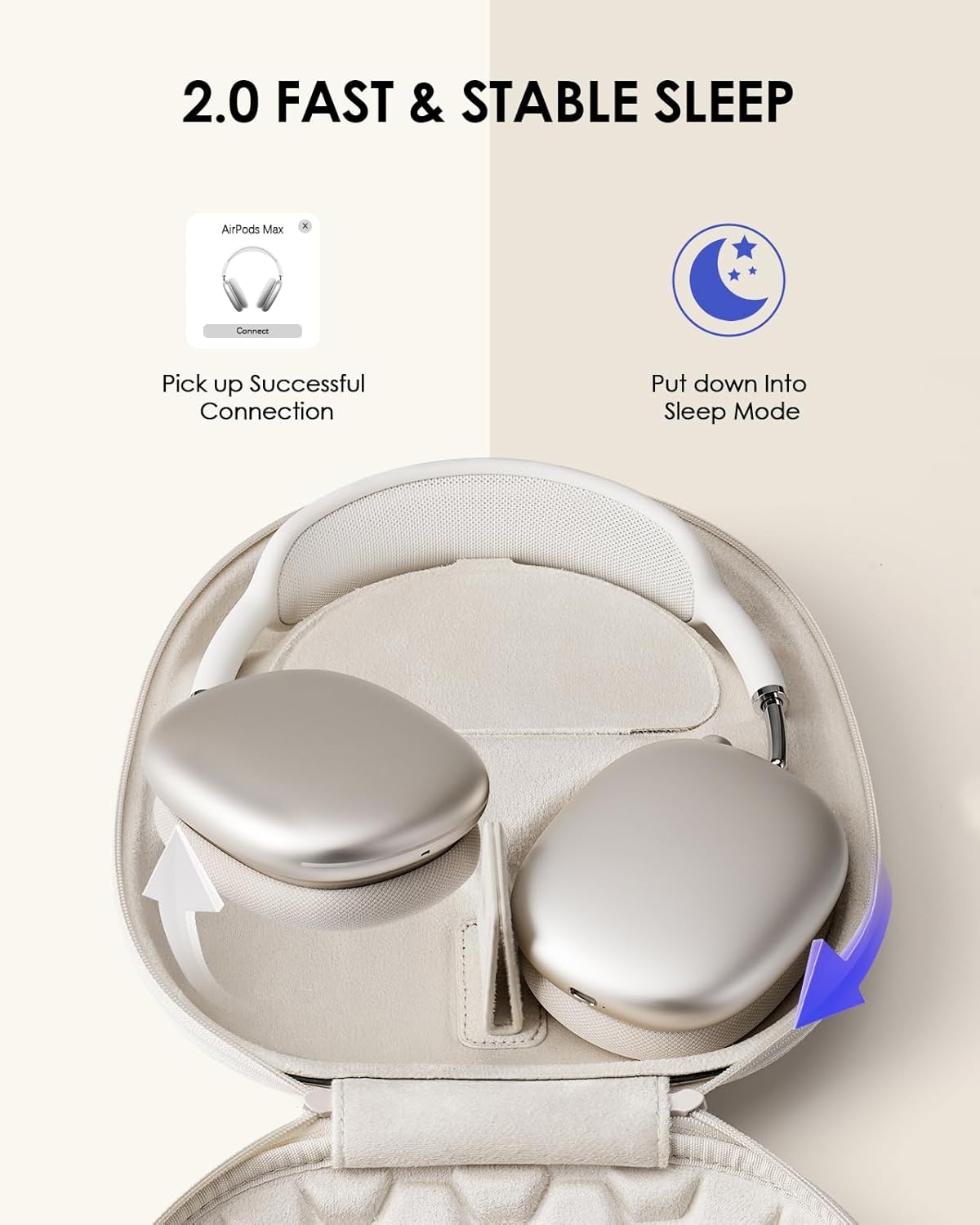 Smart Case 2.0 for AirPods Max - Magnetic Case Smart ulasan dan harga