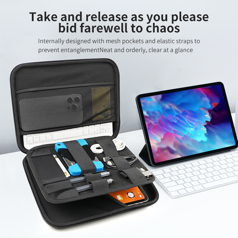 Hard Shell EVA Travel Tablet S - Tablet And Accessories Bag ulasan dan harga