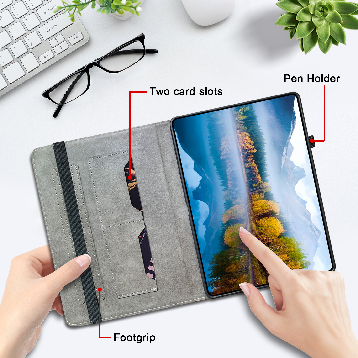Leather Case For Lenovo Tab M1 - Lenovo Tablet M10 Accessories ulasan dan harga