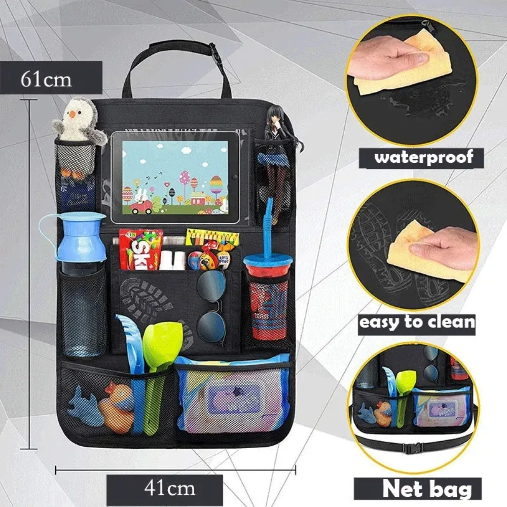 Car Backseat Organizer with To - Tablet And Accessories Bag ulasan dan harga