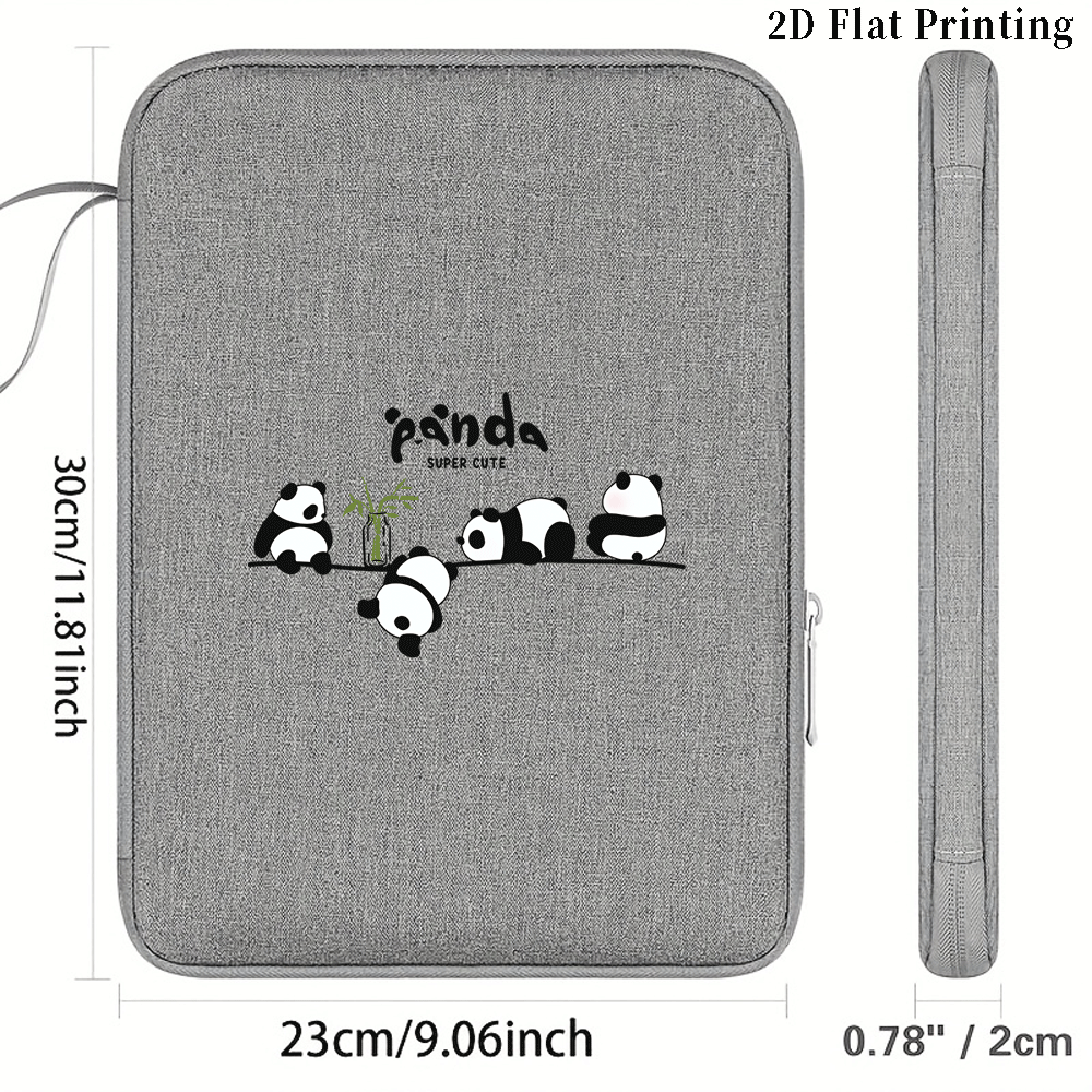 Panda Print Tablet Sleeve Bag  - Graphic Tablet Accessories ulasan dan harga