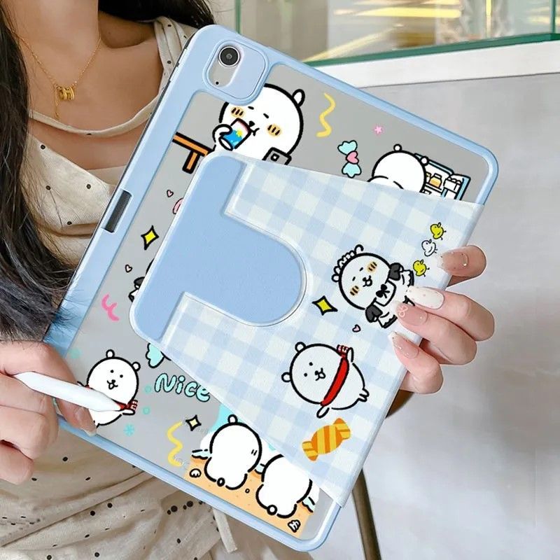 Anime Chiikawa Rotate Three-fo - Tablet Accessories Case ulasan dan harga
