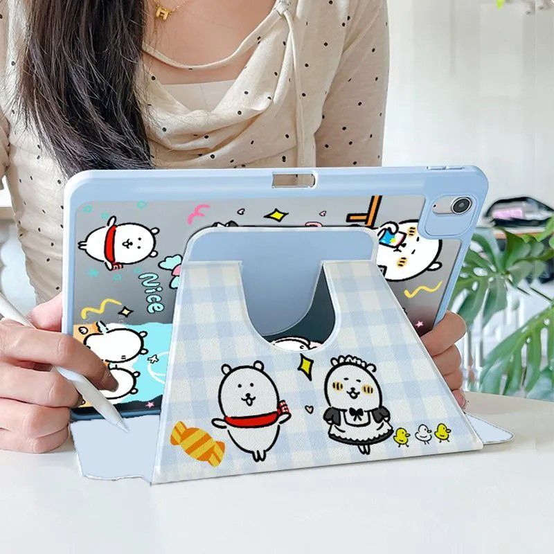 Anime Chiikawa Rotate Three-fo - Tablet Accessories Case ulasan dan harga