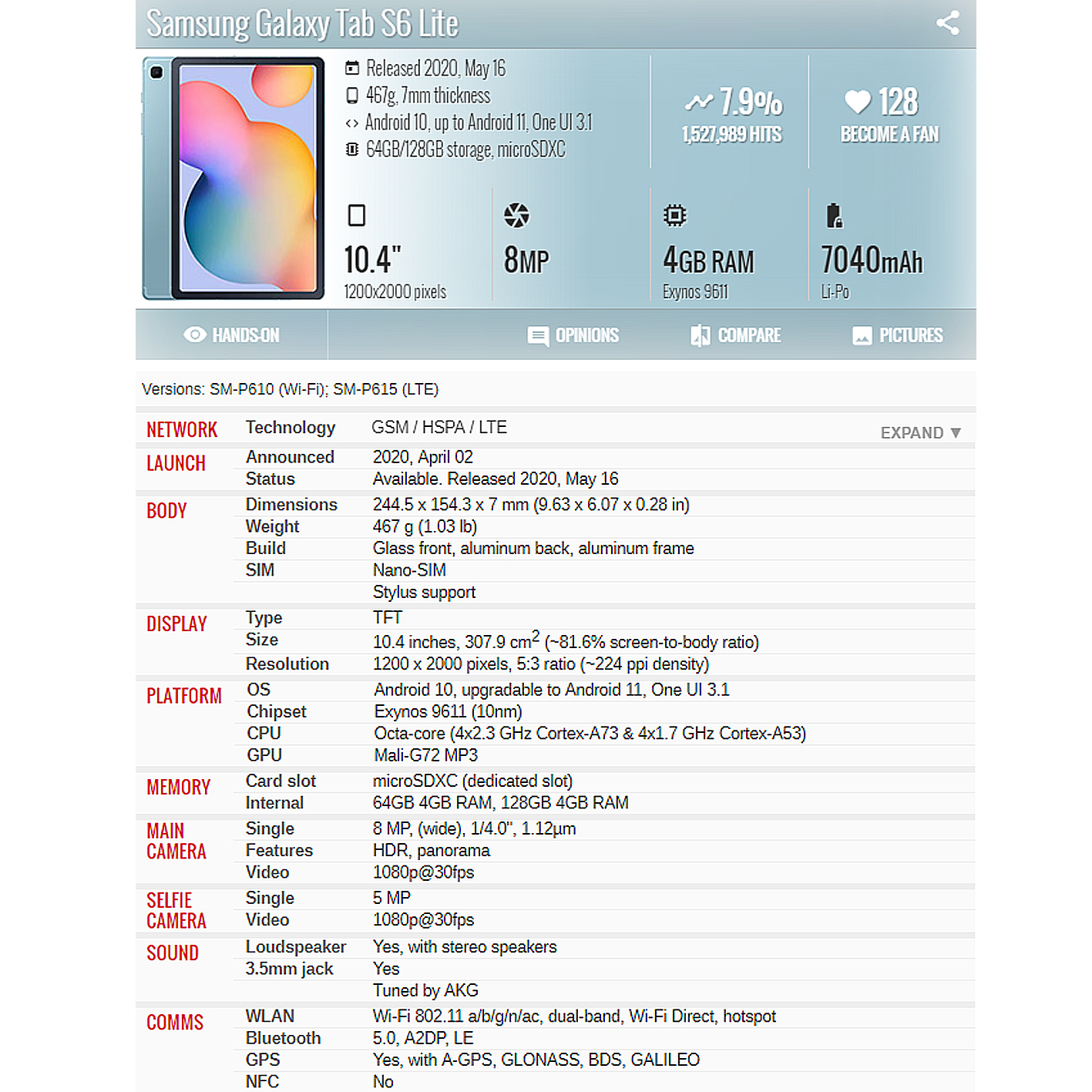For Samsung Galaxy Tab S6 Lite - Tablet Accessories For Samsung ulasan dan harga