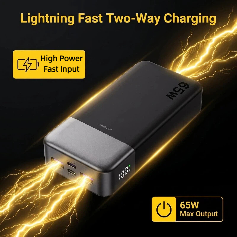 JUOVI 20000mAh Power Bank 65W  - Tablet Accessories Samsung ulasan dan harga