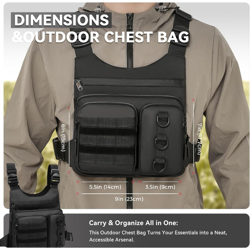 Chest bag - lightweight and hi - Tablet And Accessories Bag ulasan dan harga
