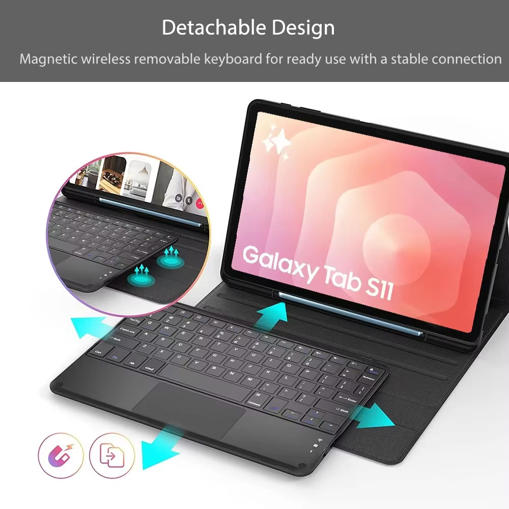 Detachable Keyboard Case For S - Samsung Tablet Keyboard Accessories ulasan dan harga